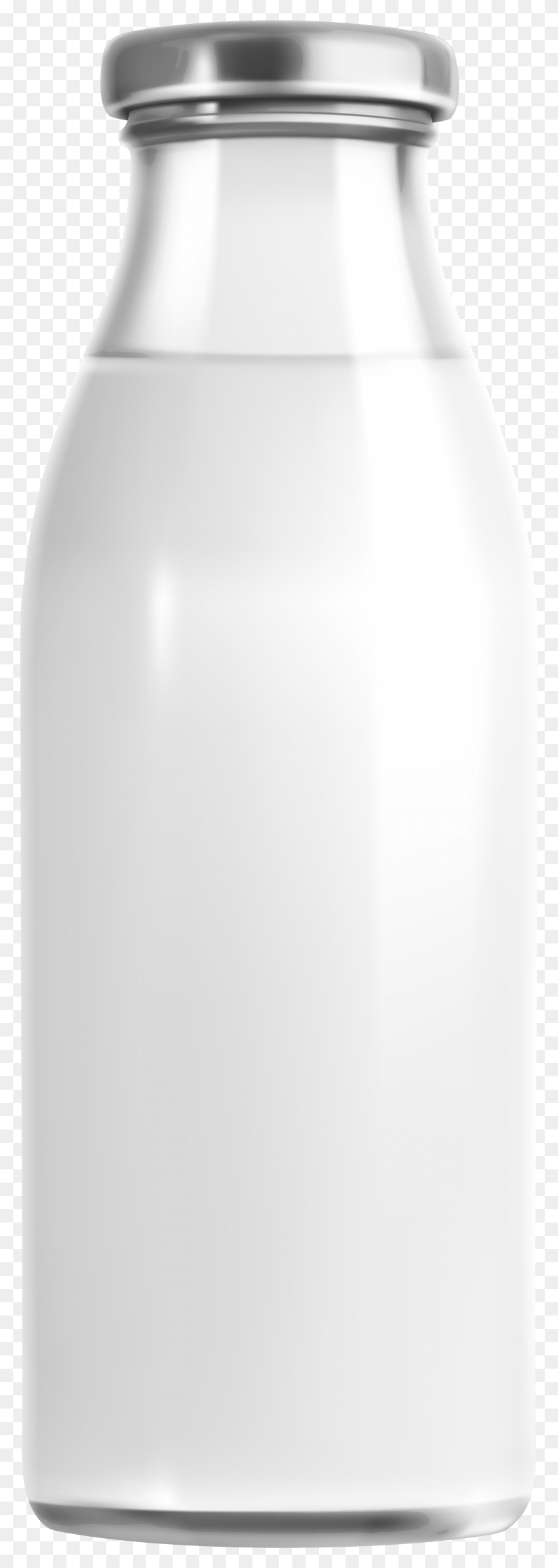 2283x6733 Milk Bottle Clip Art Milk Glass Bottle, Shaker, Jar, Beverage HD PNG Download