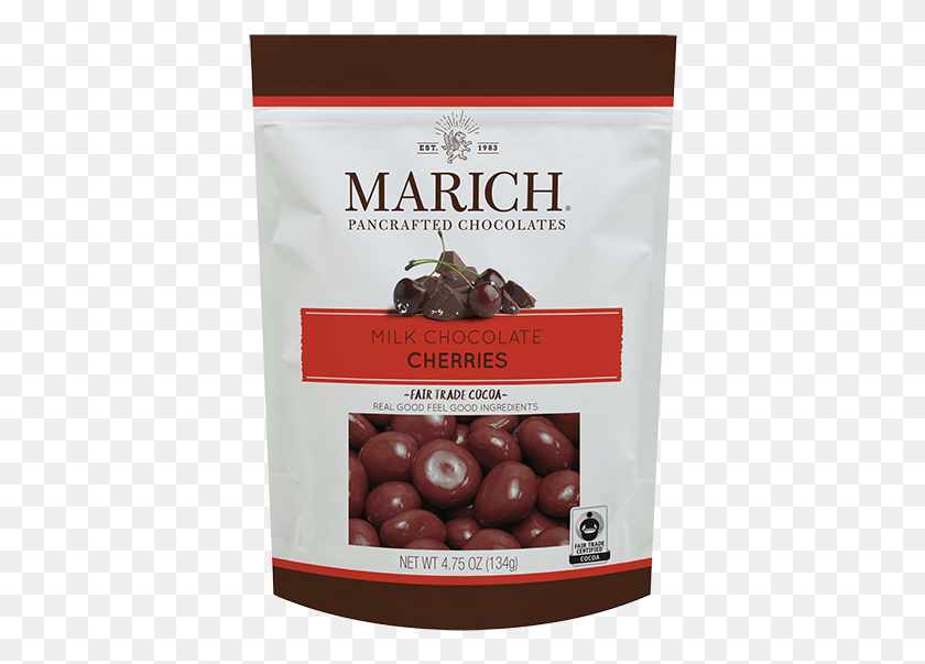 390x543 Milk Chocolate Cherries Pouch Milk Chocolate Covered Cherries, Plant, Food, Fruit HD PNG Download