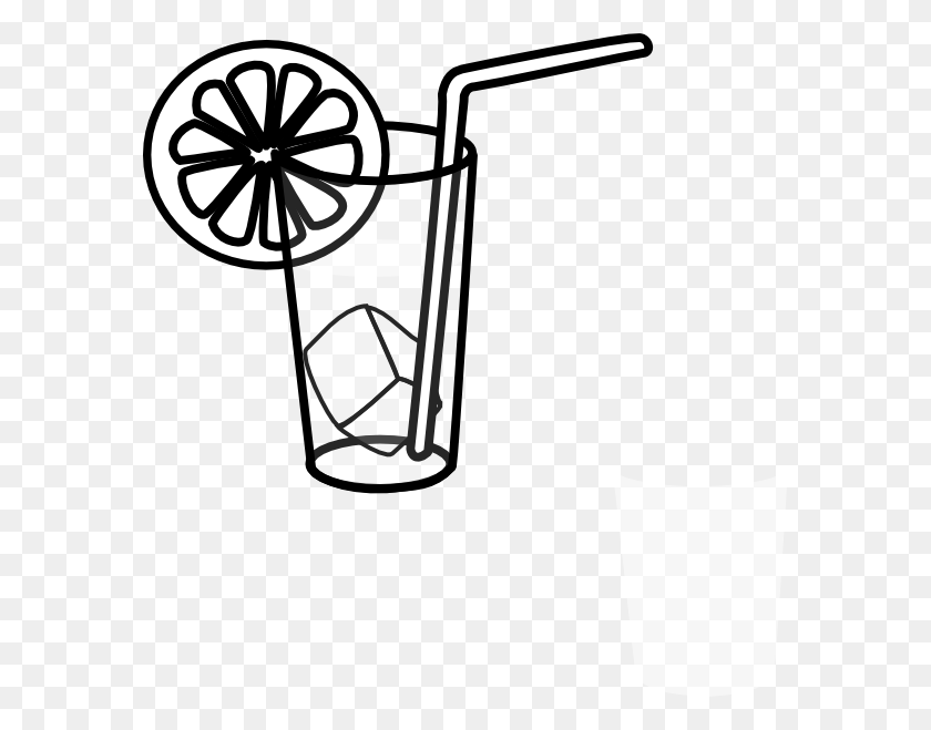 582x599 Milk Clipart Glass Drawing Transparent Background Lemonade Clip Art, Machine, Symbol, Stand HD PNG Download