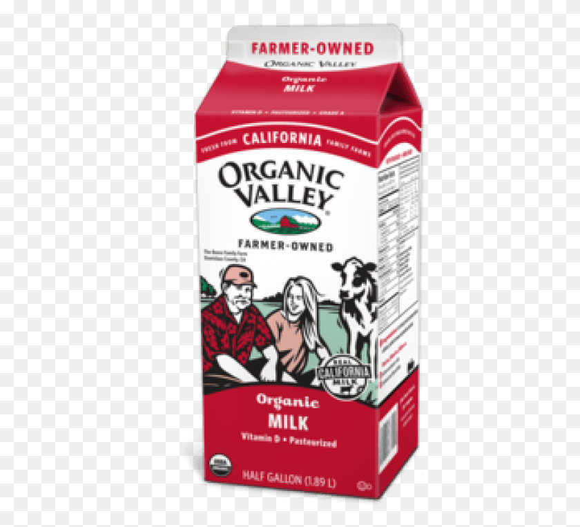 390x703 Milk Images Background Organic Valley Fresh Milk, Person, Human, Flyer HD PNG Download