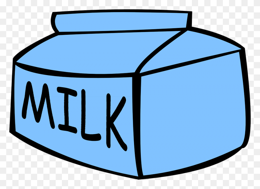 960x676 Молочный Пакет Синее Молоко Клипарт Прозрачный Фон, Бумага, Мебель, Полотенце Hd Png Скачать