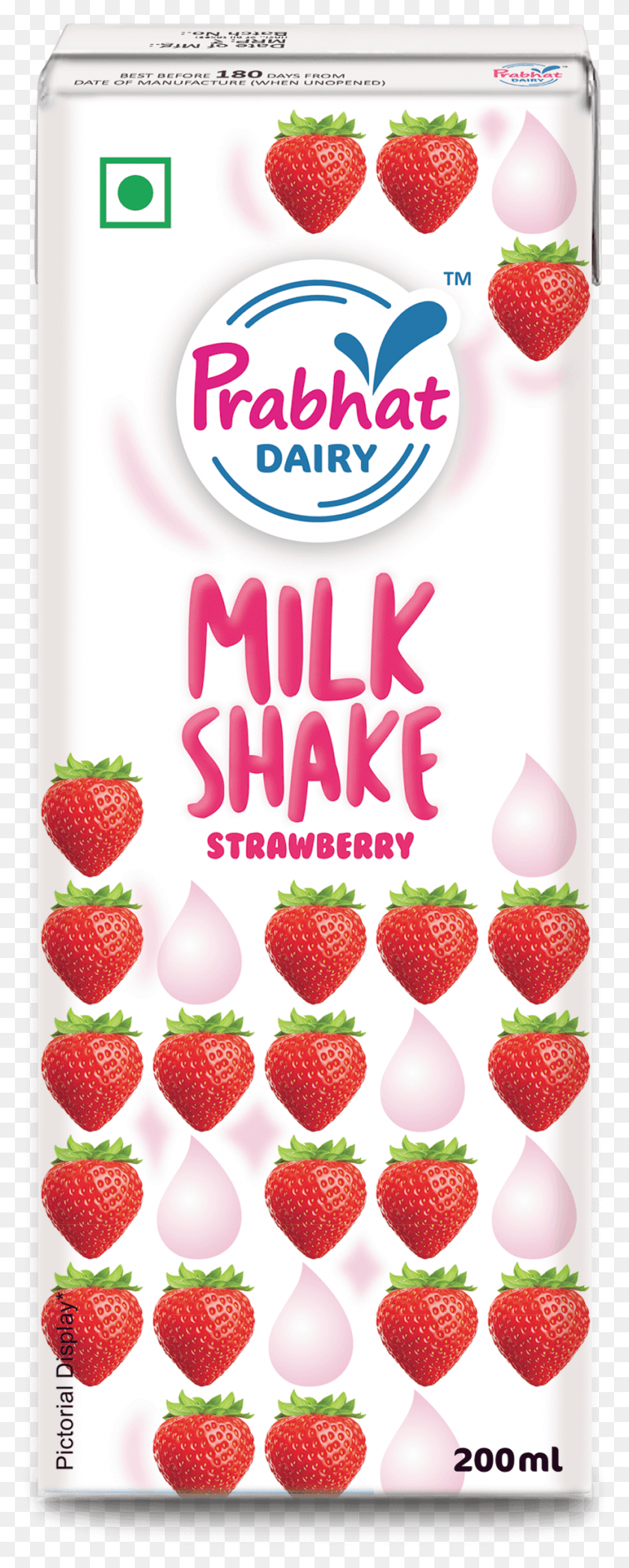 913x2382 Milk Shake Strawberry Strawberry, Fruit, Plant, Food HD PNG Download