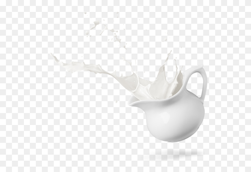 550x518 Milk Splash Vector Splashing Transparent Background Milk, Beverage, Drink, Dairy HD PNG Download