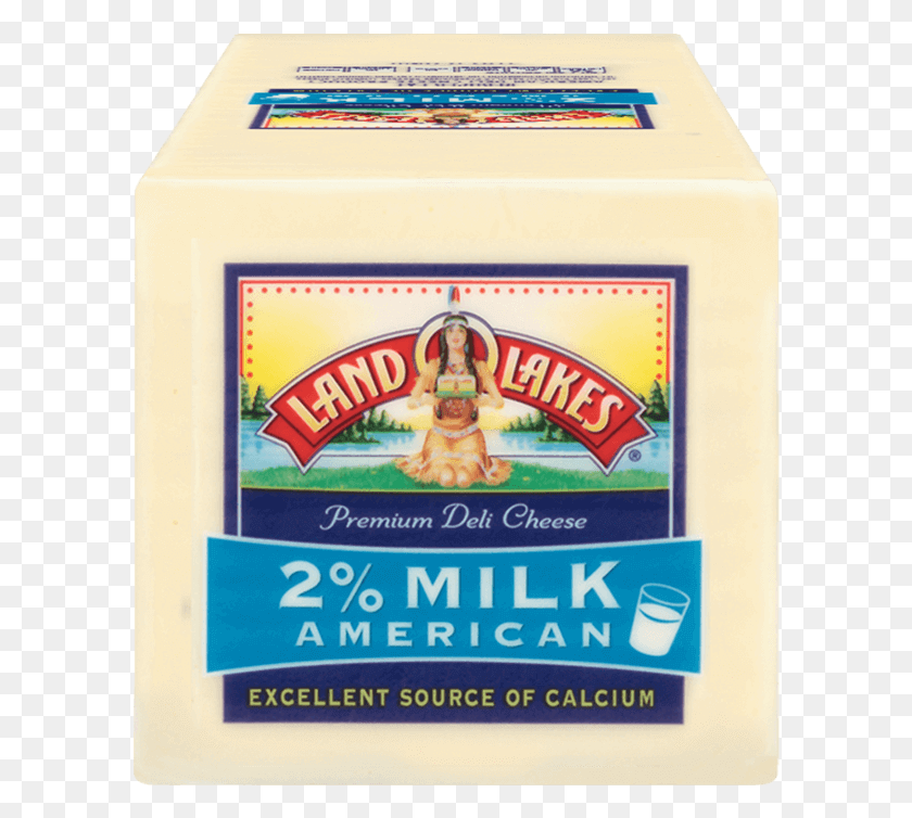 596x694 Milk White American Land O Lakes White American Cheese, Food, Poster, Advertisement HD PNG Download