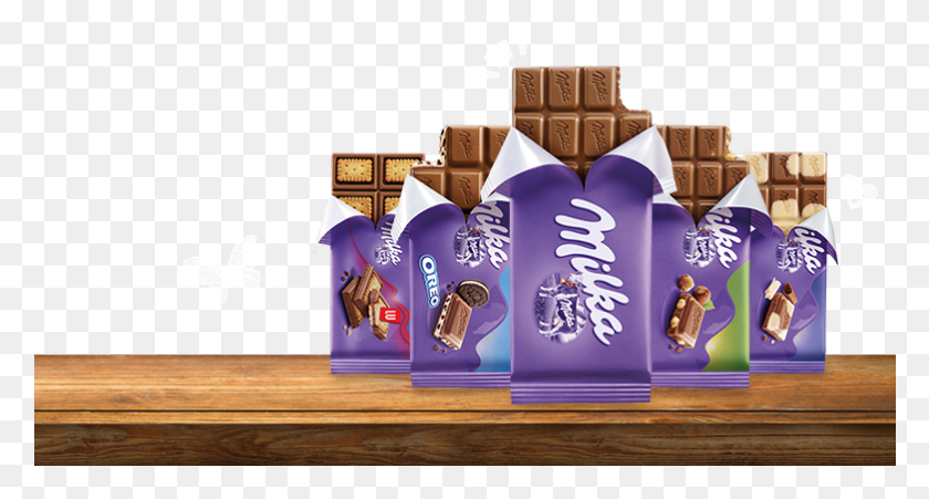 782x393 Milka, Dessert, Food, Chocolate HD PNG Download