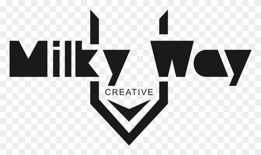 1852x1044 Milky Way Creative Parallel, Symbol, Recycling Symbol, Text HD PNG Download