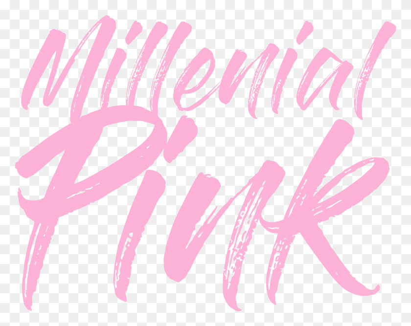 1258x980 Millennial Pink Calligraphy, Text, Handwriting HD PNG Download