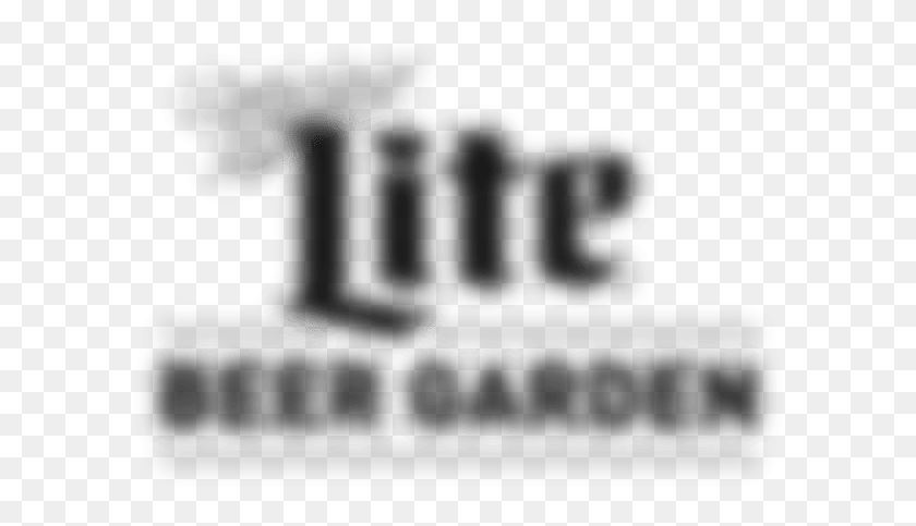 604x423 Miller Lite Beer Garden Black And White, Furniture, Couch, Text HD PNG Download
