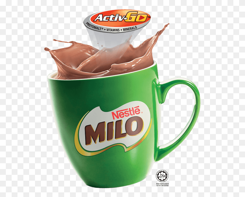 539x616 Milo Cup, Десерт, Еда, Сливки Hd Png Скачать