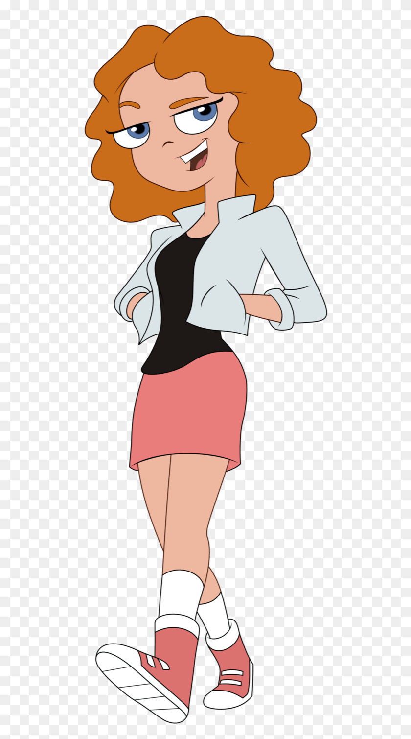 500x1449 Milo Murphy39s Law Melissa Chase, Clothing, Apparel, Person HD PNG Download