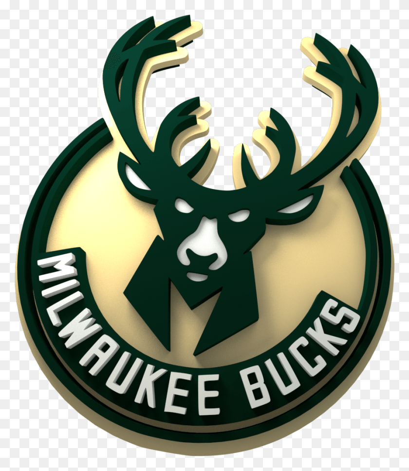890x1036 Milwaukee Bucks Logo, Symbol, Trademark, Emblem HD PNG Download