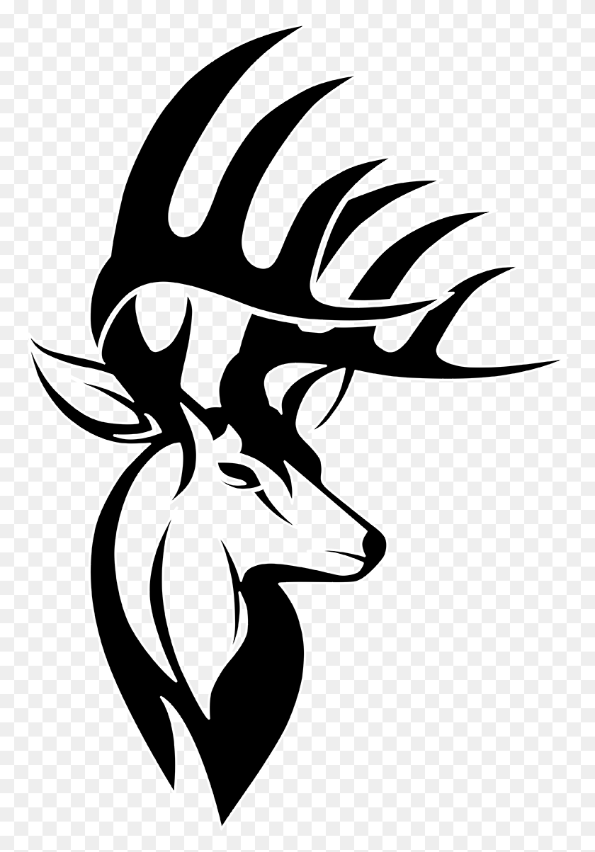 766x1143 Milwaukee Deer White Tailed Decal Logo Bucks Clipart Logo Milwaukee Bucks, Label, Text, Dragon HD PNG Download