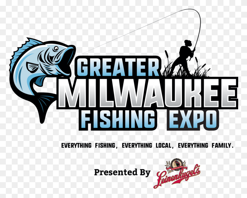 1016x800 Descargar Png Milwaukee Fishing Expo Para Salmón Walleye Bass Fishing Leinenkugel Beer, Publicidad, Cartel, Flyer Hd Png
