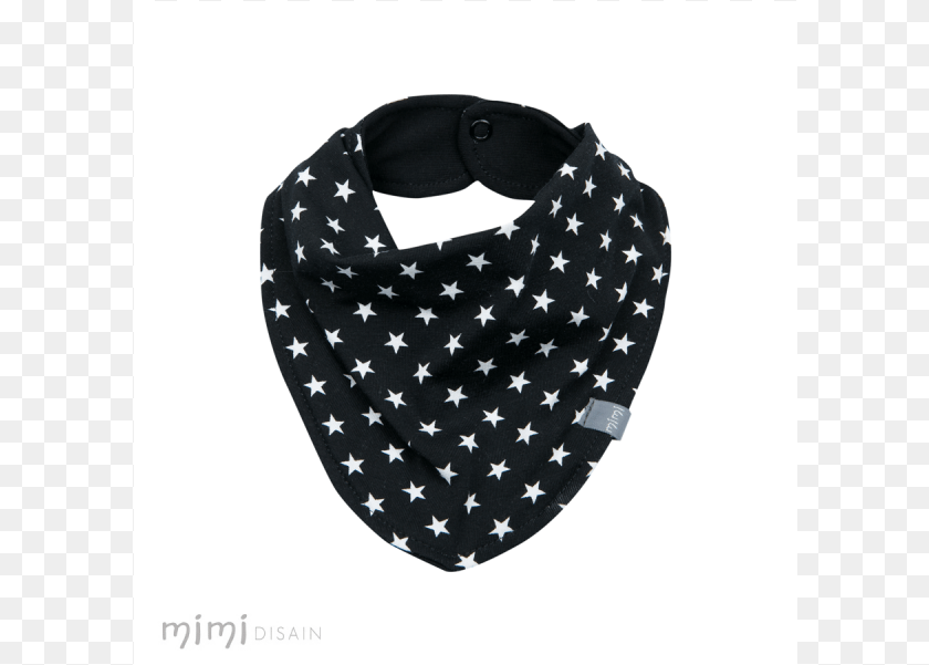 Mimi Bib Black White Star Scarf, Accessories, Bandana, Headband, Clothing Transparent PNG