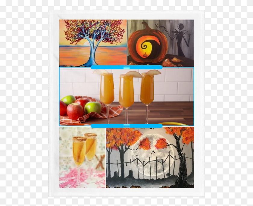 523x625 Мимозы С Осенним Изгибом Цветочного Дизайна, Сок, Напиток, Напиток Hd Png Скачать