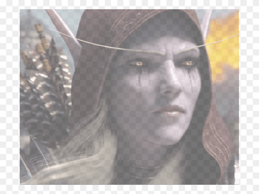 711x570 Min Battle For Azeroth Sylvana, Person, Human, Face HD PNG Download