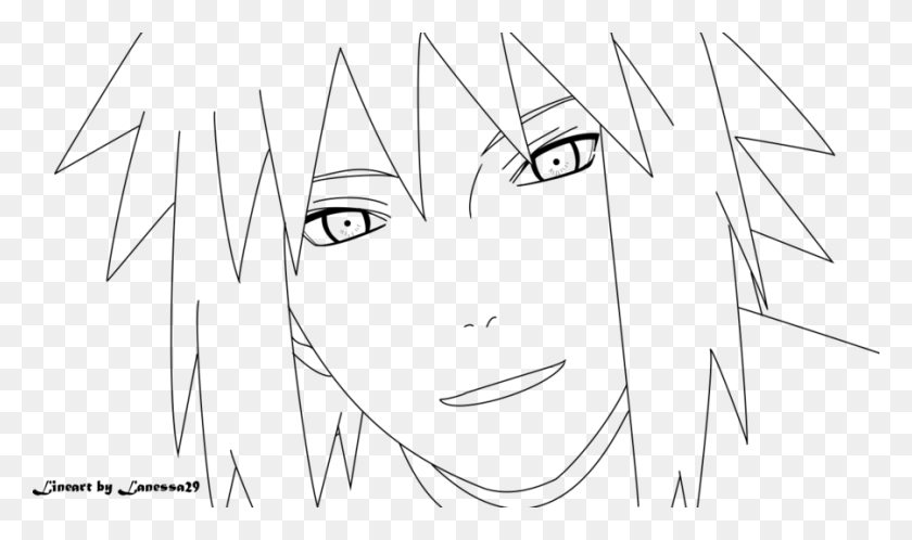 900x506 Minato Namikaze Episode 247 Lineart By Lanessa29 Minato Namikaze Drawing Easy, Gray, World Of Warcraft HD PNG Download