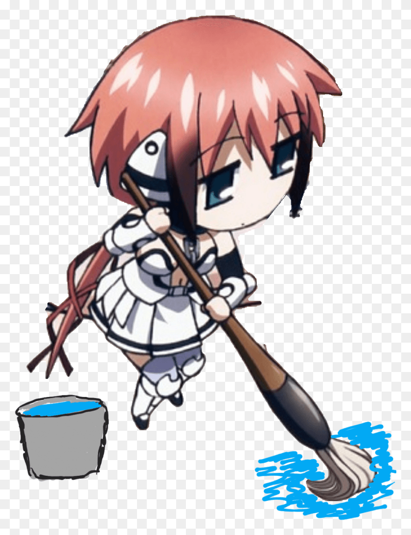1036x1373 Mind Ikaros She39s Cleaning Up Our Subreddit Cartoon, Helmet, Clothing, Apparel HD PNG Download