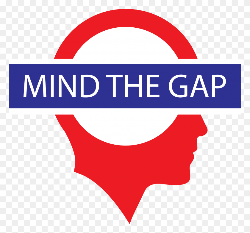 2906x2696 Mind The Gap, Label, Text, Logo HD PNG Download