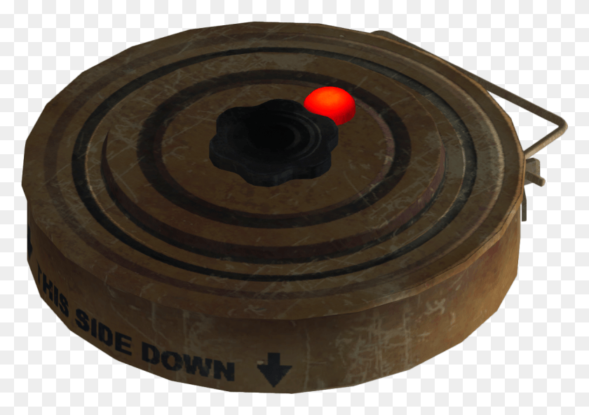 1178x804 Mine Image Fallout Mine, Gong, Musical Instrument, Game HD PNG Download