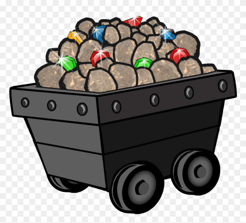 800x721 Minecart Ourclipart Pin Mine Cart Clipart, Sphere, Food, Plant HD PNG Download