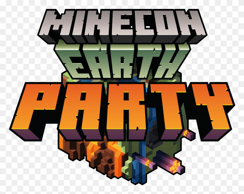 975x761 Minecon Earth Party Чикаго 18 Ноября 2017 Майнкрафт, Графика, Толпа Hd Png Скачать