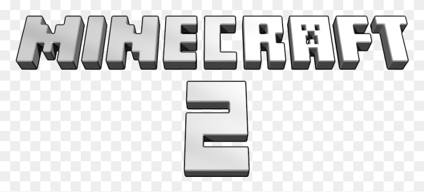 877x362 Descargar Png Minecraft 2 Parte Minecraft 2 Logo, Word, Texto, Número Hd Png