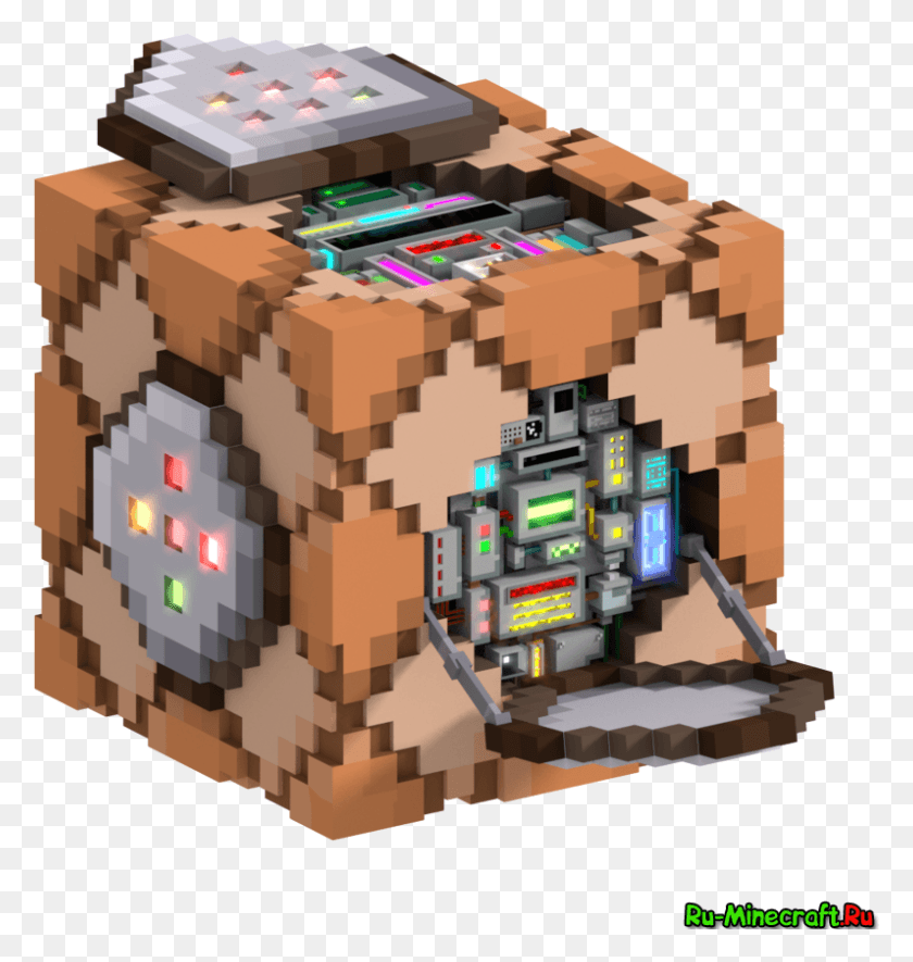 796x842 Minecraft Block, Toy, Urban, Rubix Cube HD PNG Download