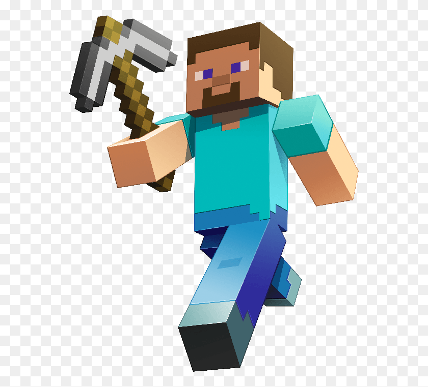 568x701 Minecraft Character Art Characters That Aren T In Smash Bros, Toy, Box, Cardboard HD PNG Download