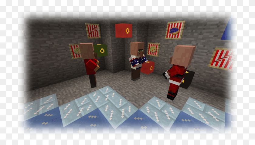 727x418 Minecraft Christmas Festivities Mod Image Minecraft Mod 1.10 2 Christmas, Toy HD PNG Download