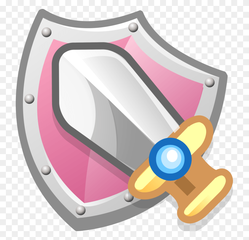 733x750 Minecraft Computer Icons Terraria Video Games Illustration, Shield, Armor, Diaper HD PNG Download