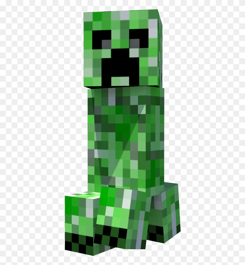 400x849 Minecraft Creeper, Зеленый, Ковер, Военная Форма Hd Png Скачать