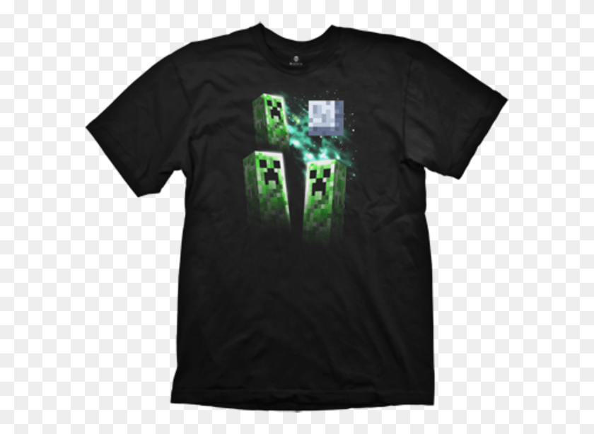 600x554 Minecraft Creeper Minecraft, Clothing, Apparel, T-shirt HD PNG Download