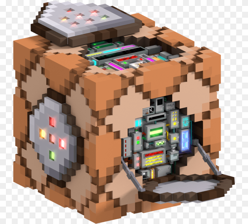 754x759 Minecraft Curseforge Minecraft Command Block, Toy PNG