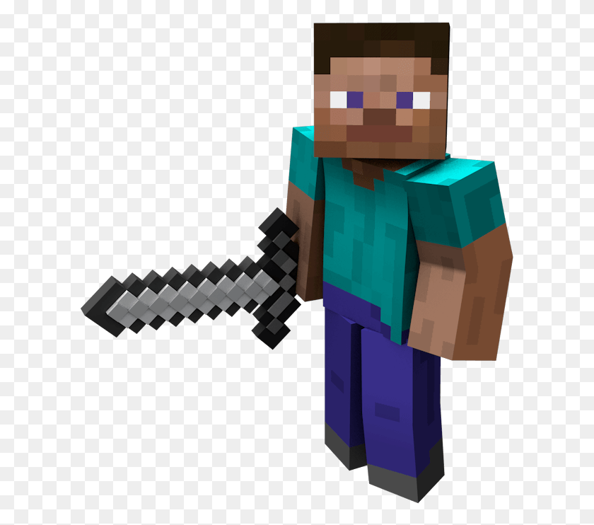 613x682 Minecraft Diamond Steve For Kids Alabama, Toy HD PNG Download