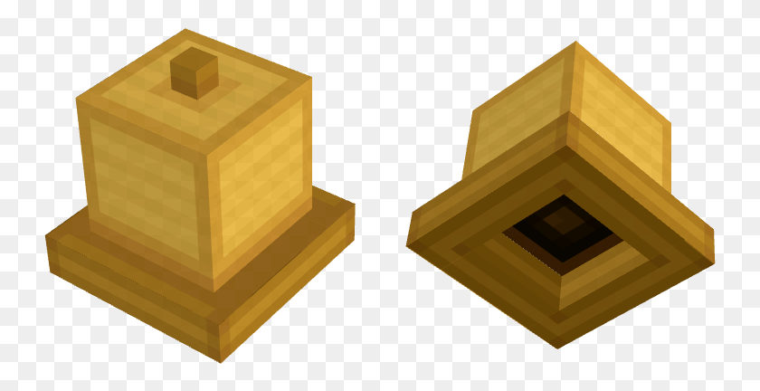 743x372 Minecraft Forums Make A Bell In Minecraft, Box, Treasure, Gold HD PNG Download