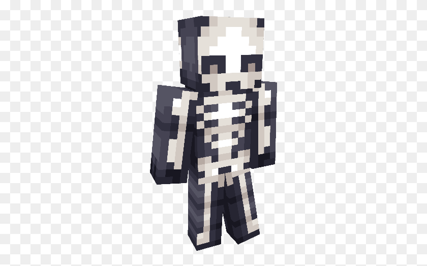 251x463 Minecraft Halloween Costume Ideas For Girls Skeleton Minecraft Halloween Skeleton Skin, Clothing, Apparel, Rug HD PNG Download