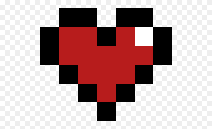 526x451 Minecraft Heart Minecraft, First Aid, Logo, Symbol HD PNG Download