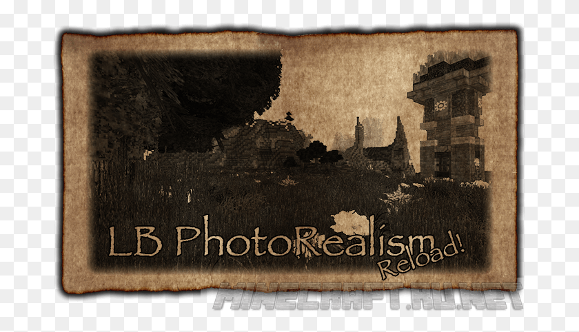 687x422 Minecraft Lb Photo Realism Reload Castle, Poster, Advertisement, Building HD PNG Download