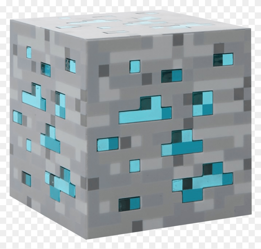834x793 Minecraft Light Up Diamond Ore, Toy, Couch, Furniture HD PNG Download