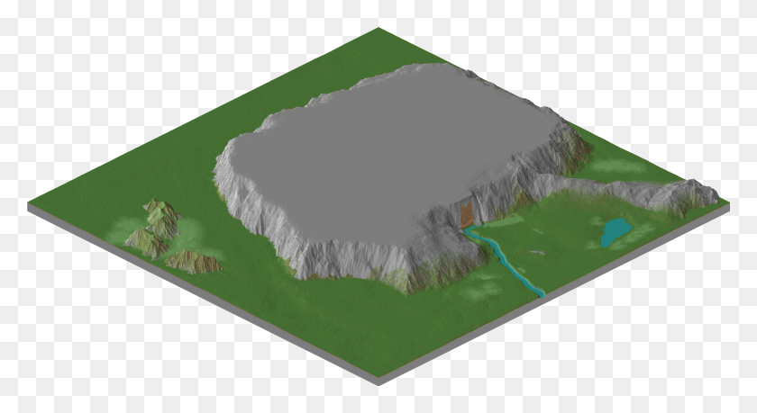 5121x2622 Minecraft Map Terrain Grass, Landscape, Outdoors, Nature HD PNG Download