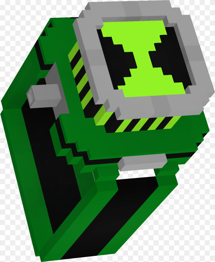 Minecraft Mod Ben 10 Omniverse, Electronics, Clapperboard, Hardware, Digital Watch Sticker PNG