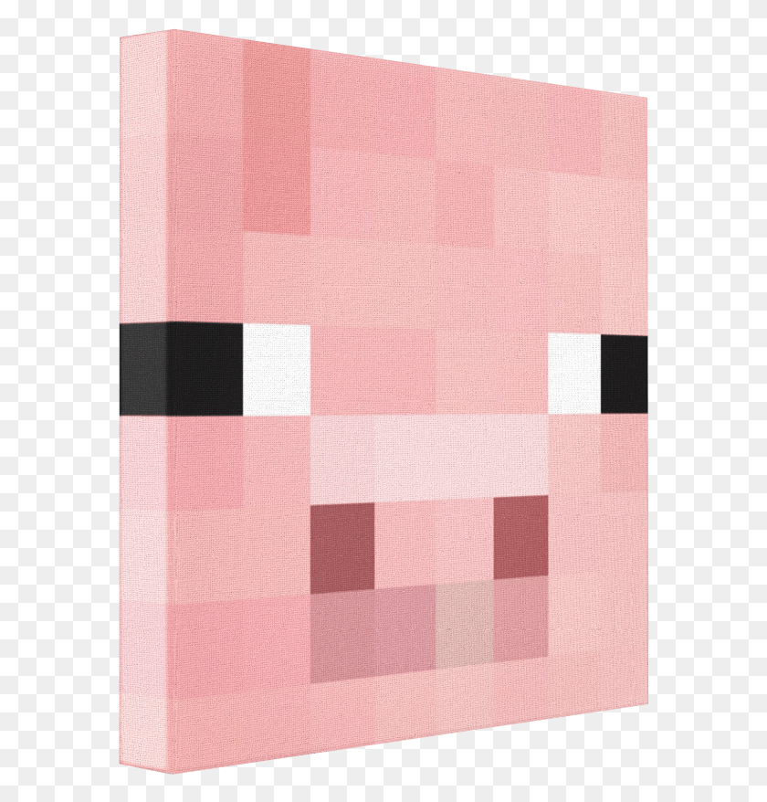 582x818 Minecraft Pig Minecraft Pigman, Home Decor, Linen, Rug HD PNG Download