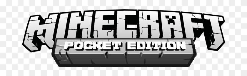 692x200 Minecraft Pocket Edition Logo Minecraft Pocket Edition, Text, Plan, Plot HD PNG Download