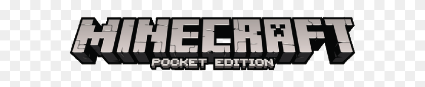 571x112 Minecraft Pocket Edition Text, Word, Alphabet, Urban HD PNG Download