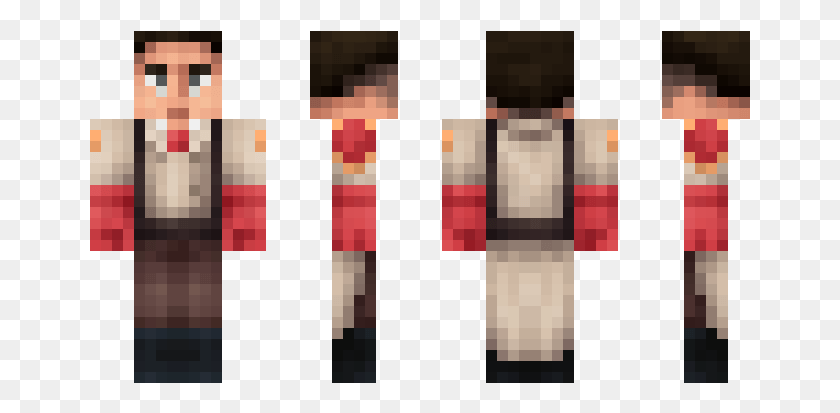 661x353 Minecraft Skin Elouan, Clothing, Apparel, Sweets HD PNG Download