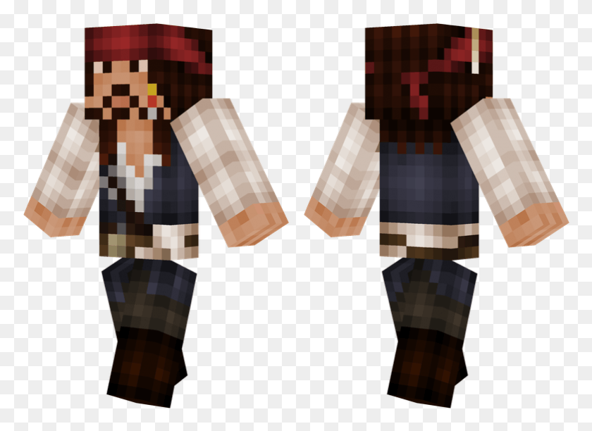 782x554 Minecraft Skin Pirates Of The Caribbean Green And Black Minecraft Skins, Sweets, Food, Confectionery HD PNG Download