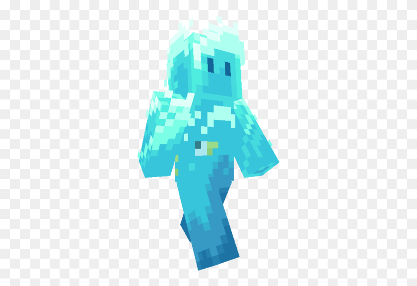 287x515 Minecraft Skins Minecraft Living Ocean Skin, Clothing, Apparel, Face HD PNG Download