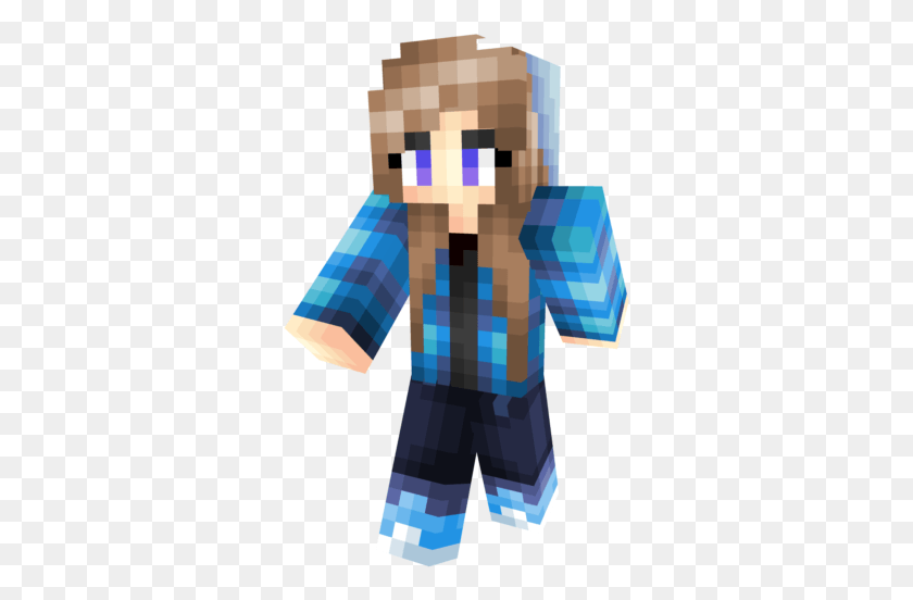 319x492 Minecraft Skins Skindex Minecraft Blue Girl Skin Cool, Clothing, Apparel, Costume HD PNG Download