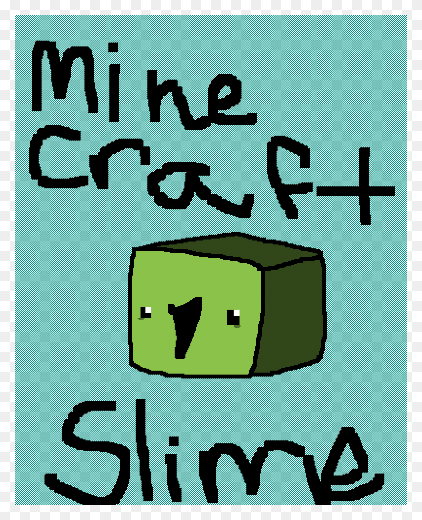 800x1000 Minecraft Slime, Text, Label, Number HD PNG Download
